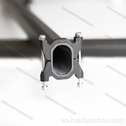 Abrazadera de aluminio de eBay para drones FPV Arm Negro